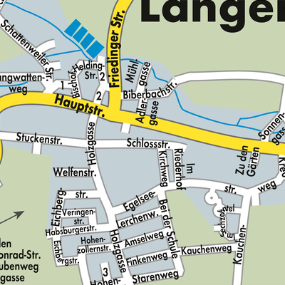 Stadtplan Langenenslingen