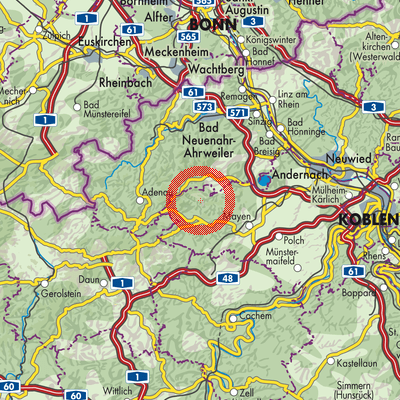 Landkarte Langenfeld
