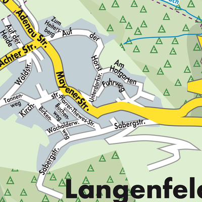 Stadtplan Langenfeld