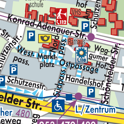 Stadtplan Langenhagen