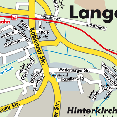 Stadtplan Langenhahn
