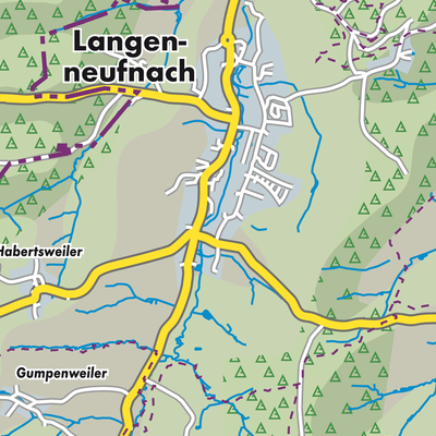 Übersichtsplan Langenneufnach