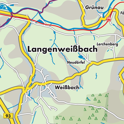 Übersichtsplan Langenweißbach