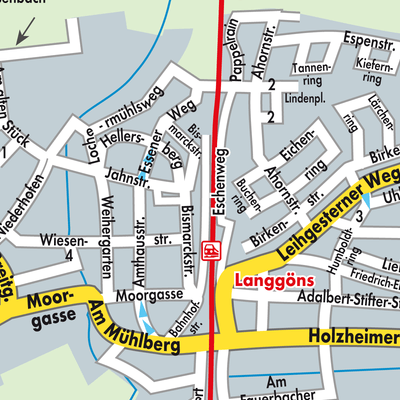 Stadtplan Langgöns