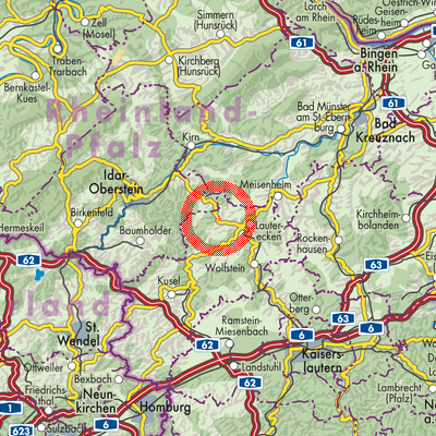 Landkarte Langweiler