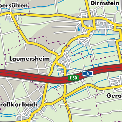 Übersichtsplan Laumersheim