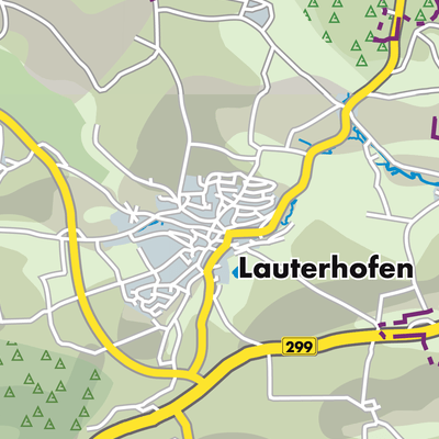 Übersichtsplan Lauterhofen