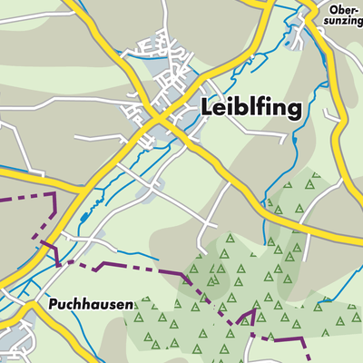 Übersichtsplan Leiblfing