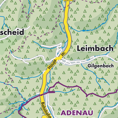 Übersichtsplan Leimbach