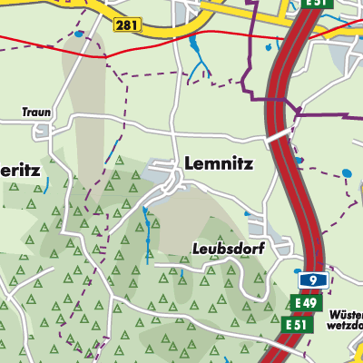 Übersichtsplan Lemnitz