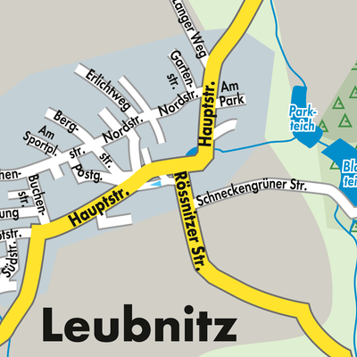 Stadtplan Leubnitz