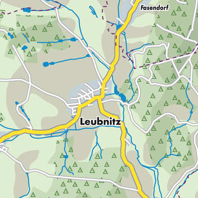 Übersichtsplan Leubnitz