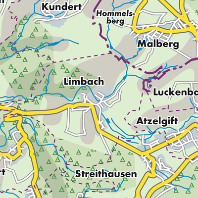 Übersichtsplan Limbach