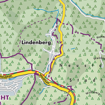 Übersichtsplan Lindenberg