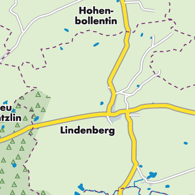 Übersichtsplan Lindenberg