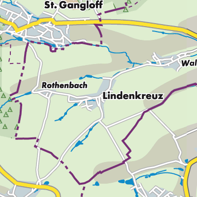 Übersichtsplan Lindenkreuz