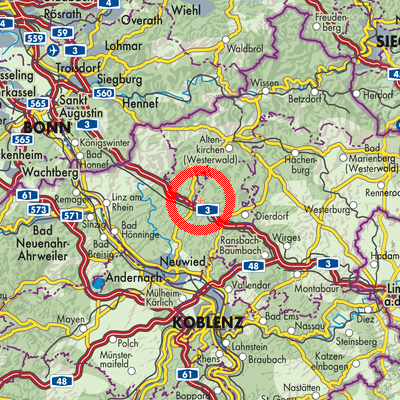 Landkarte Linkenbach