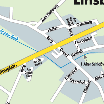 Stadtplan Linsburg