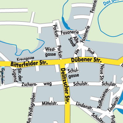 Stadtplan Löbnitz