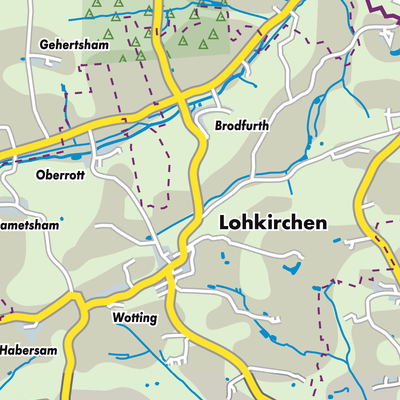 Übersichtsplan Lohkirchen
