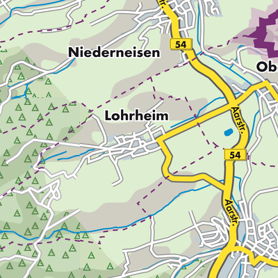 Übersichtsplan Lohrheim
