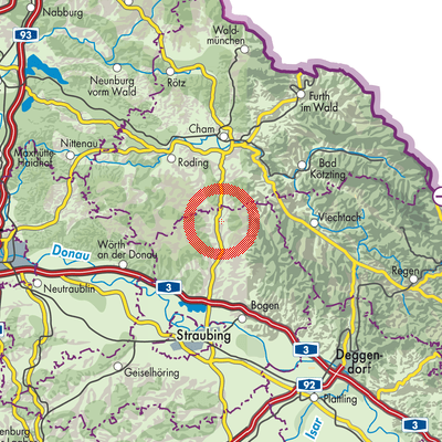 Landkarte Loitzendorf
