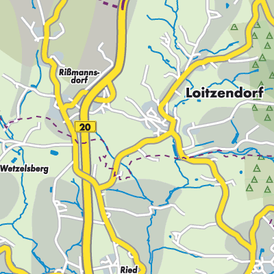 Übersichtsplan Loitzendorf