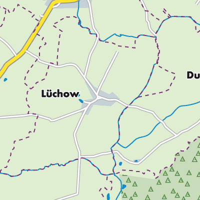Übersichtsplan Lüchow