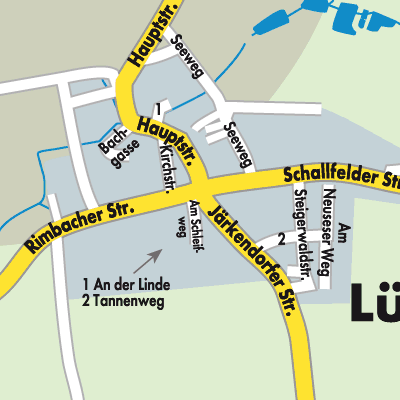 Stadtplan Lülsfeld
