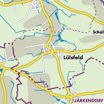 Übersichtsplan Lülsfeld