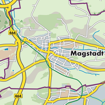 Übersichtsplan Magstadt