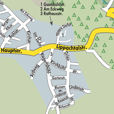Stadtplan Mahlstetten