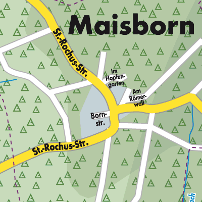 Stadtplan Maisborn
