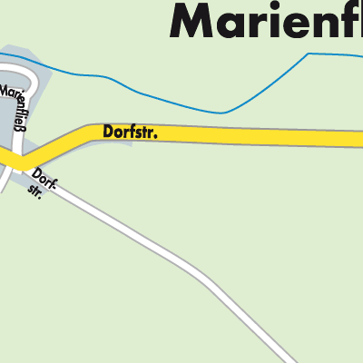 Stadtplan Marienfließ