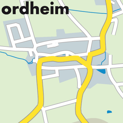 Stadtplan Markt Nordheim