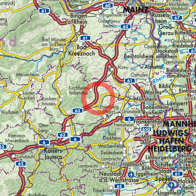 Landkarte Marnheim