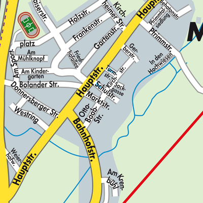 Stadtplan Marnheim