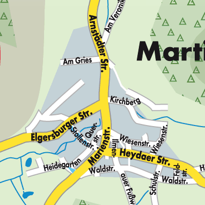 Stadtplan Martinroda