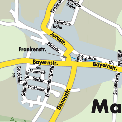 Stadtplan Marxheim