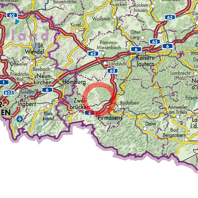 Landkarte Maßweiler