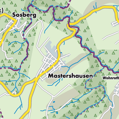 Übersichtsplan Mastershausen