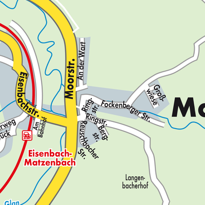 Stadtplan Matzenbach