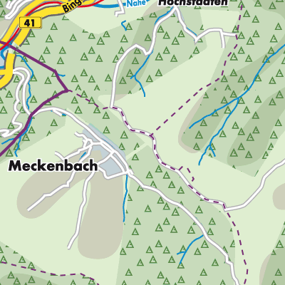 Übersichtsplan Meckenbach