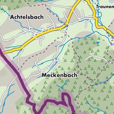 Übersichtsplan Meckenbach