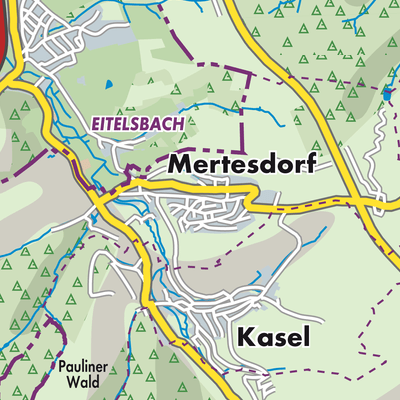 Übersichtsplan Mertesdorf