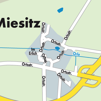 Stadtplan Miesitz