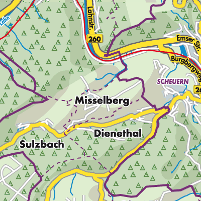 Übersichtsplan Misselberg