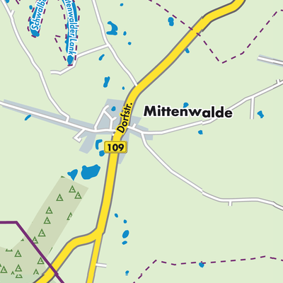 Übersichtsplan Mittenwalde