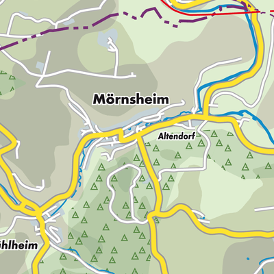 Übersichtsplan Mörnsheim
