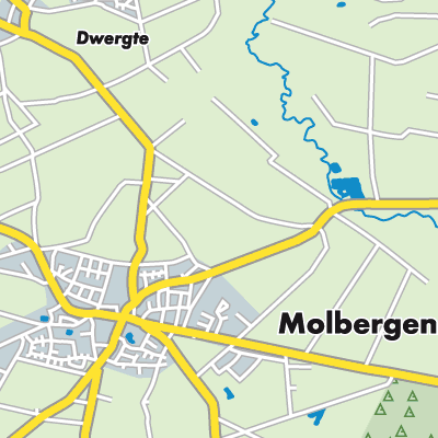 Übersichtsplan Molbergen